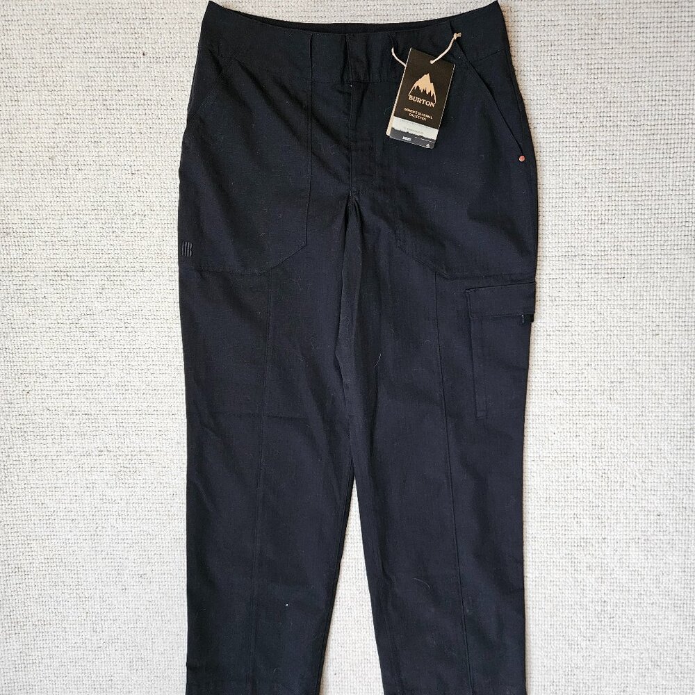 Burton Women's Amora Cargo Pants Black Size 30 Large Casual Outdoor Dryride